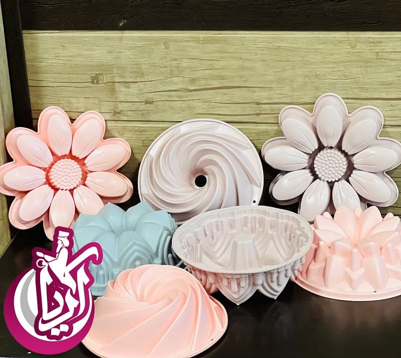 پخش انواع قالب ژله سیلیکونی مانترا