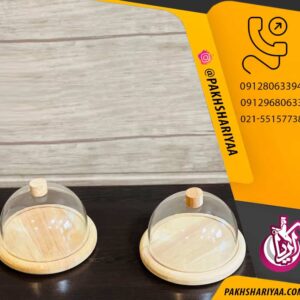 فروش عمده ظرف کره خوری چوبی رزمن