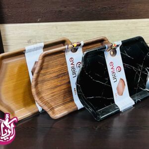 فروش عمده سینی طرح چوب evlien