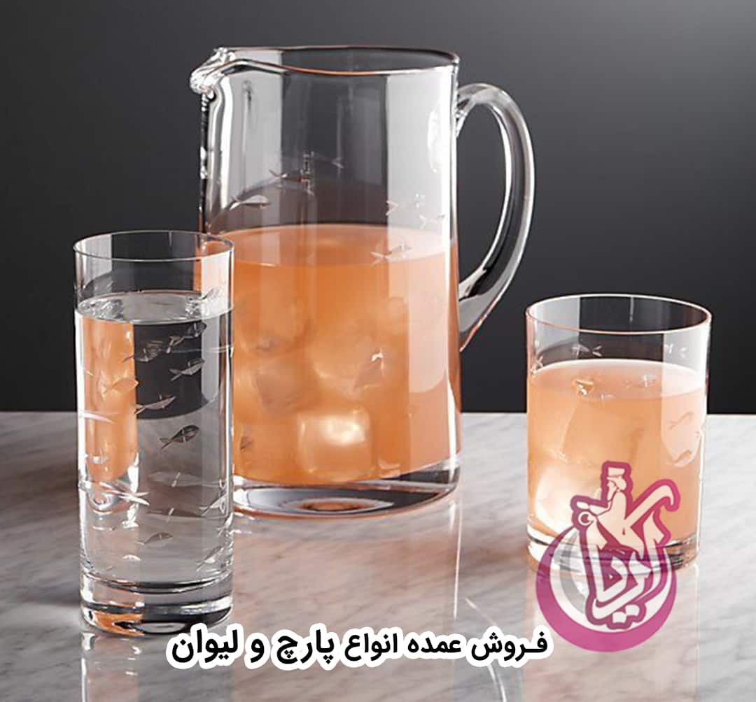 فروش انواع پارچ و لیوان - پخش پلاستیک آریا