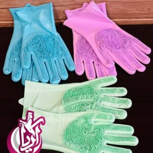 پخش دستکش ظرفشویی اسکاچ دار