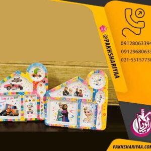 فروش عمده سینی سلف غذا خوری کودک مدل کلبه