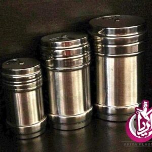 فروش عمده جا ادویه استیل سه عددی