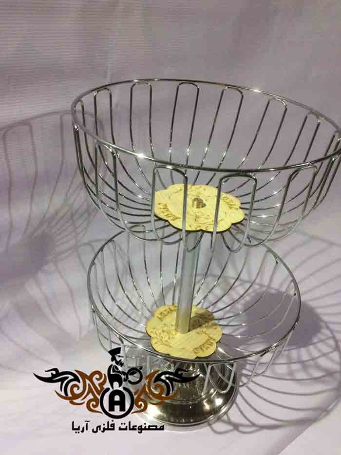 جا پیازی استیل 2 طبقه