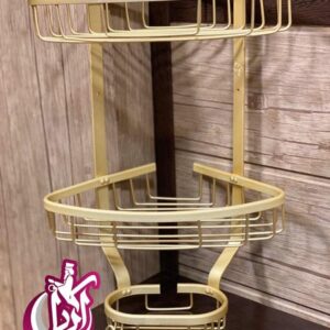 فروش سه گوش حمام آلومینیوم استار طلایی رنگ