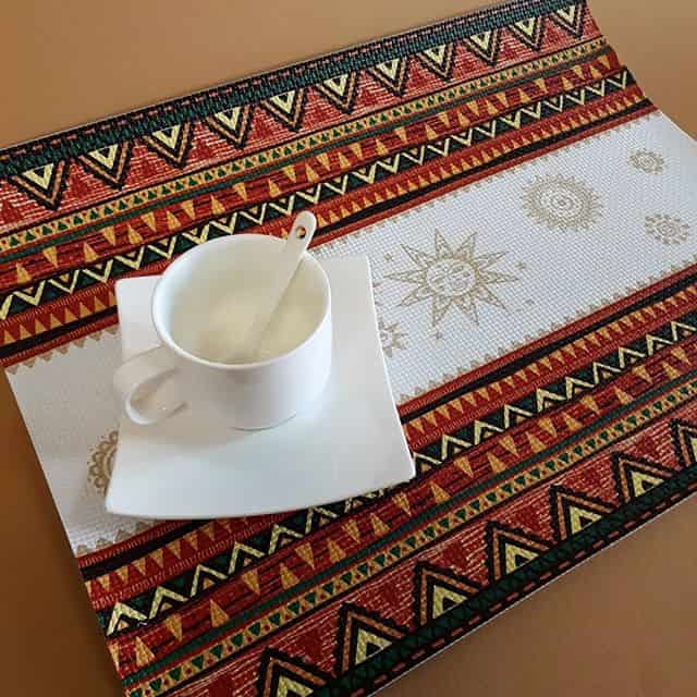فروش زیر بشقابی رنگی