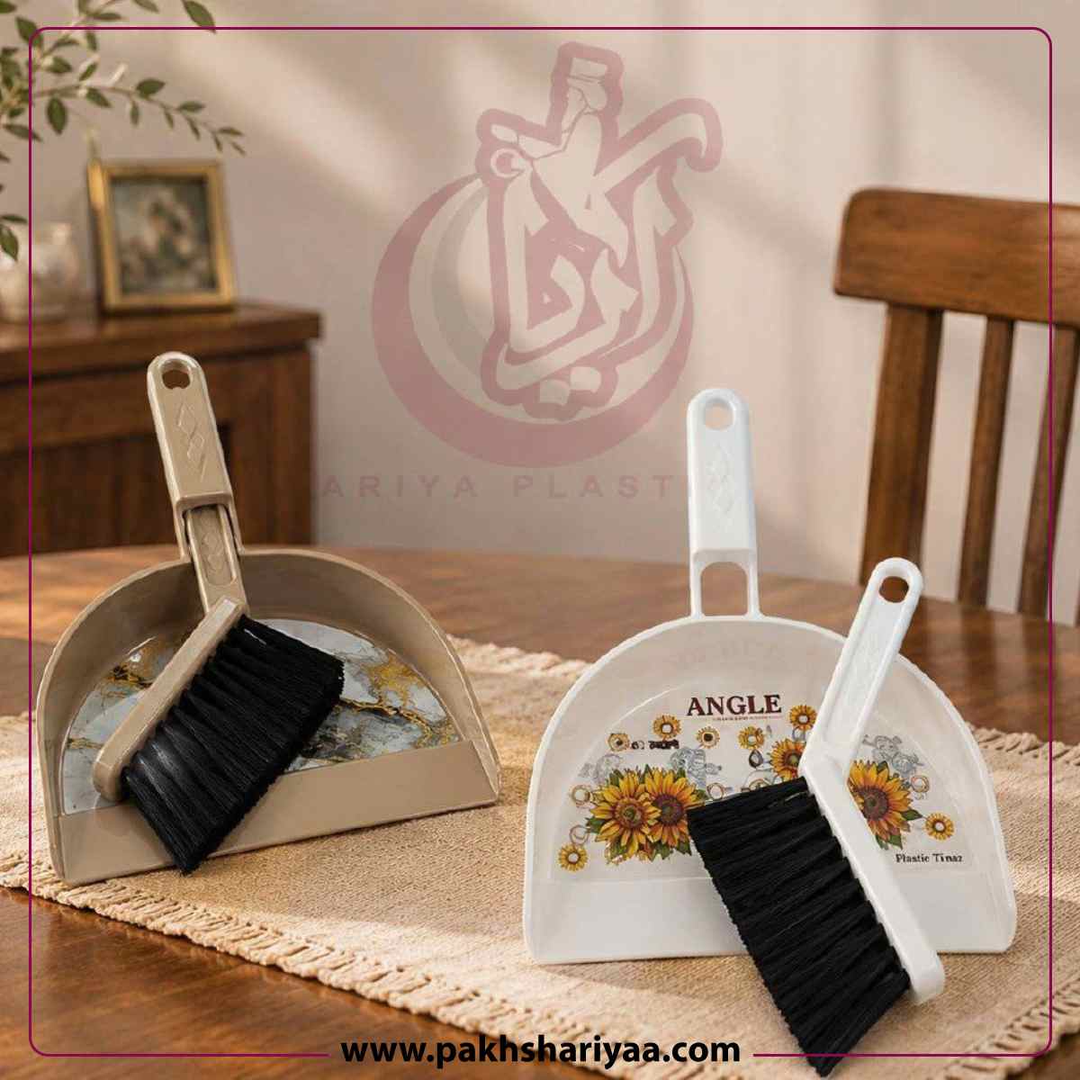 فروش جارو خاک انداز نقلی چاپدار-تصویر اصلی