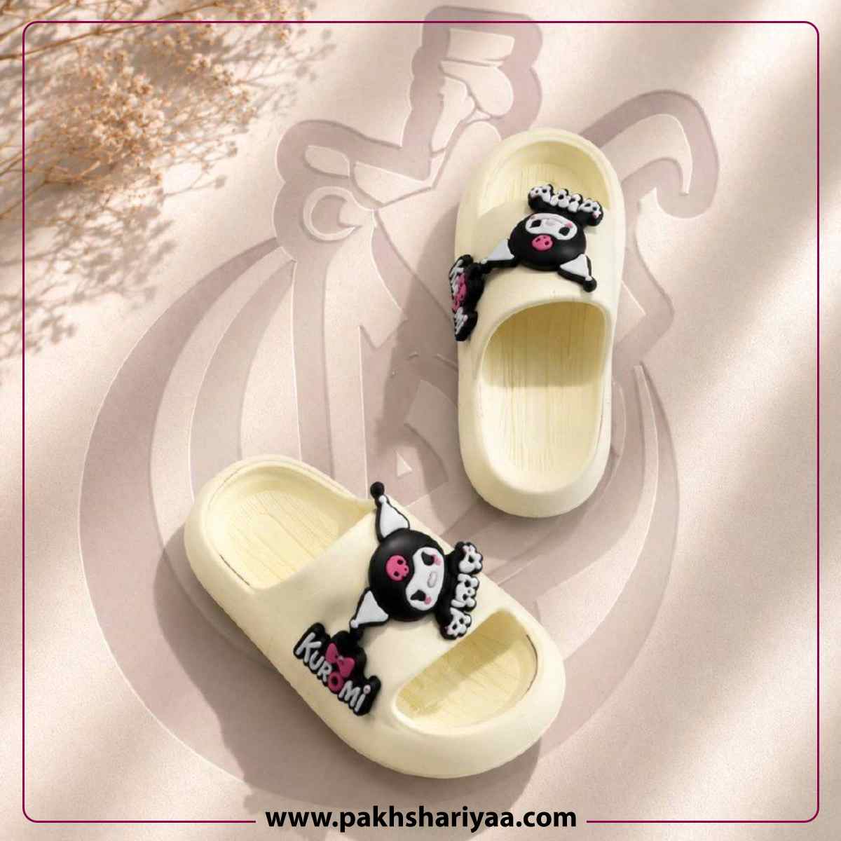 selling-chrome-slippers-for-girls-hani فروش دمپایی کرومی دخترانه حانی-تصویر اصلی